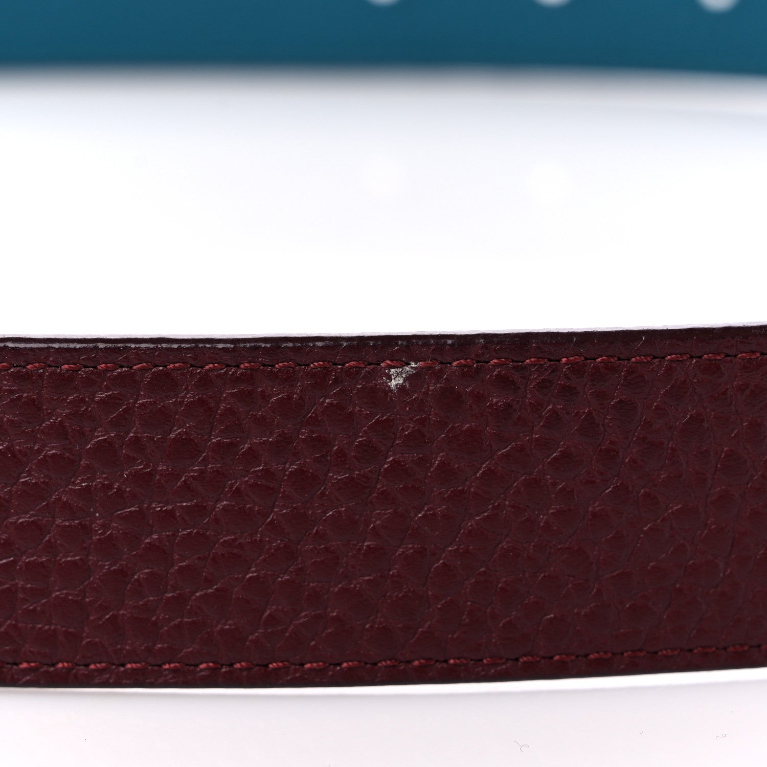 Louis Vuitton Taurillon Calfskin 30mm LV Initiales Reversible Belt 85 34 Black Navy 5 of 6