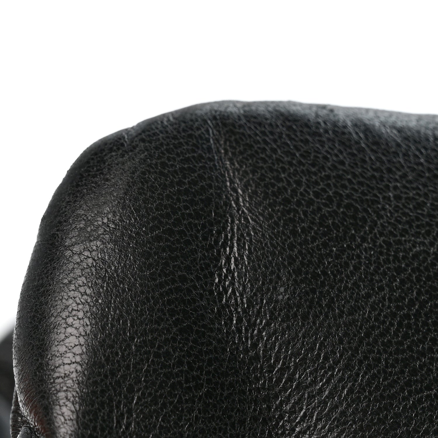 Prada Nappa Soft Padded Logo Embossed Triangle Quilted Small Shoulder Bag Black 12 of 13