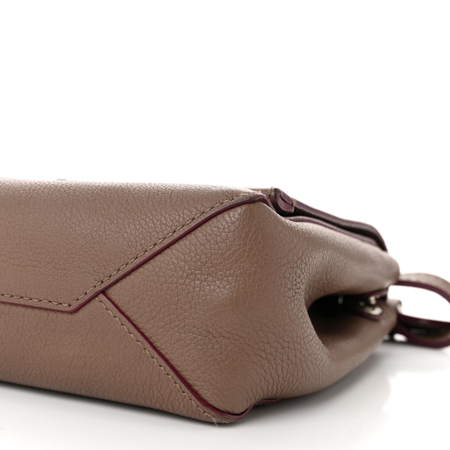 Louis Vuitton Soft Calfskin Lockme II Chain Bag BB Taupe Glace 9 of 9