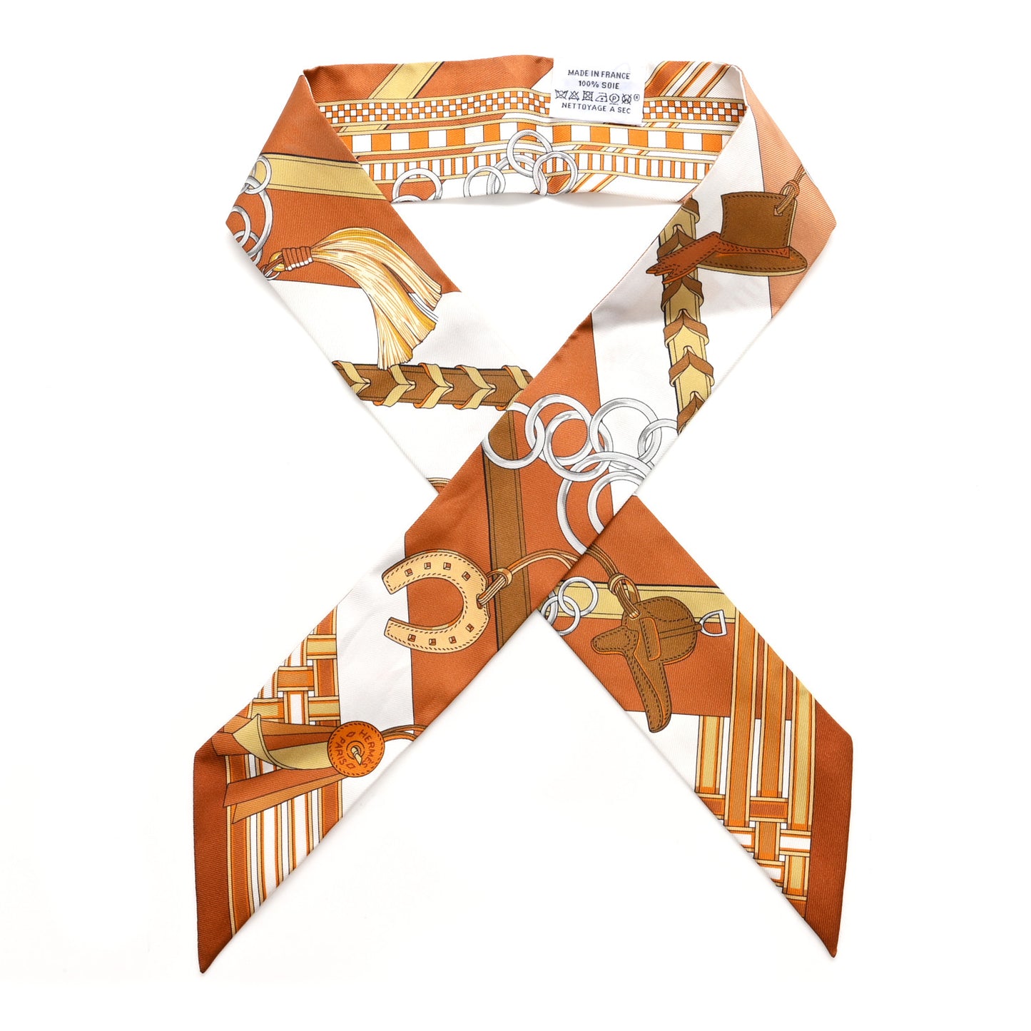 Silk Brides et Gris Twilly Caramel White Bronze