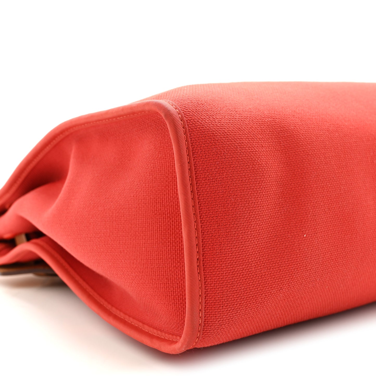 Vache Hunter Toile Herbag Zip 31 PM Rouge Tomate Natural