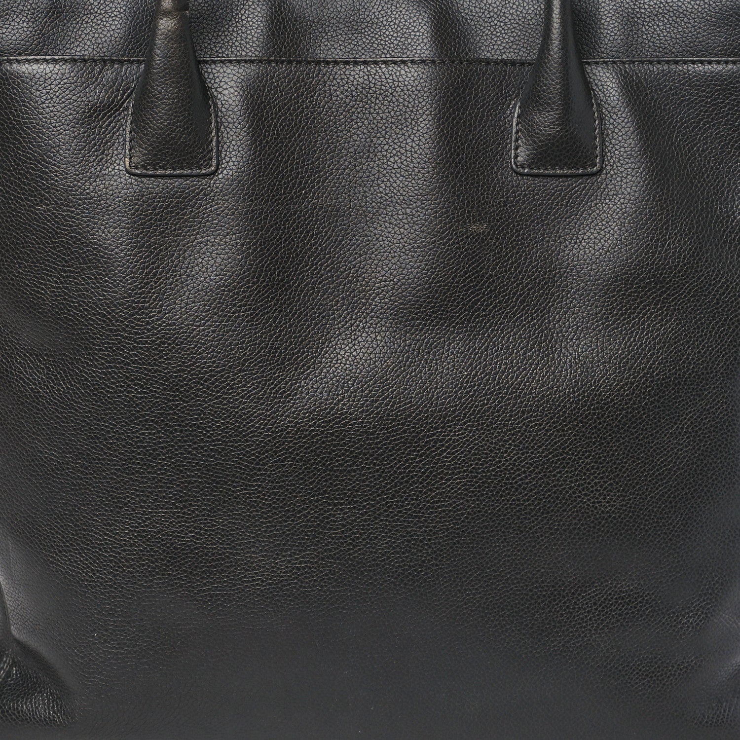 Chanel Calfskin Tall Cerf Tote Dark Grey 10 of 14