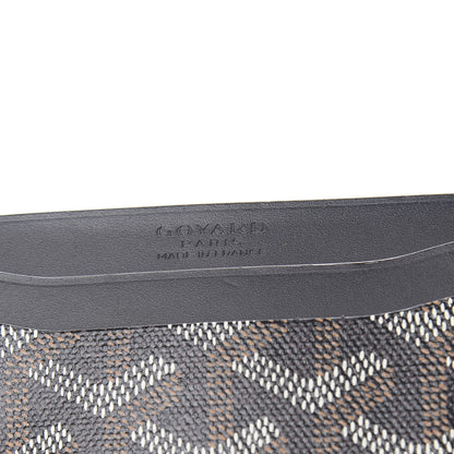 Goyard Goyardine Saint Sulpice Card Holder Black 7 of 8