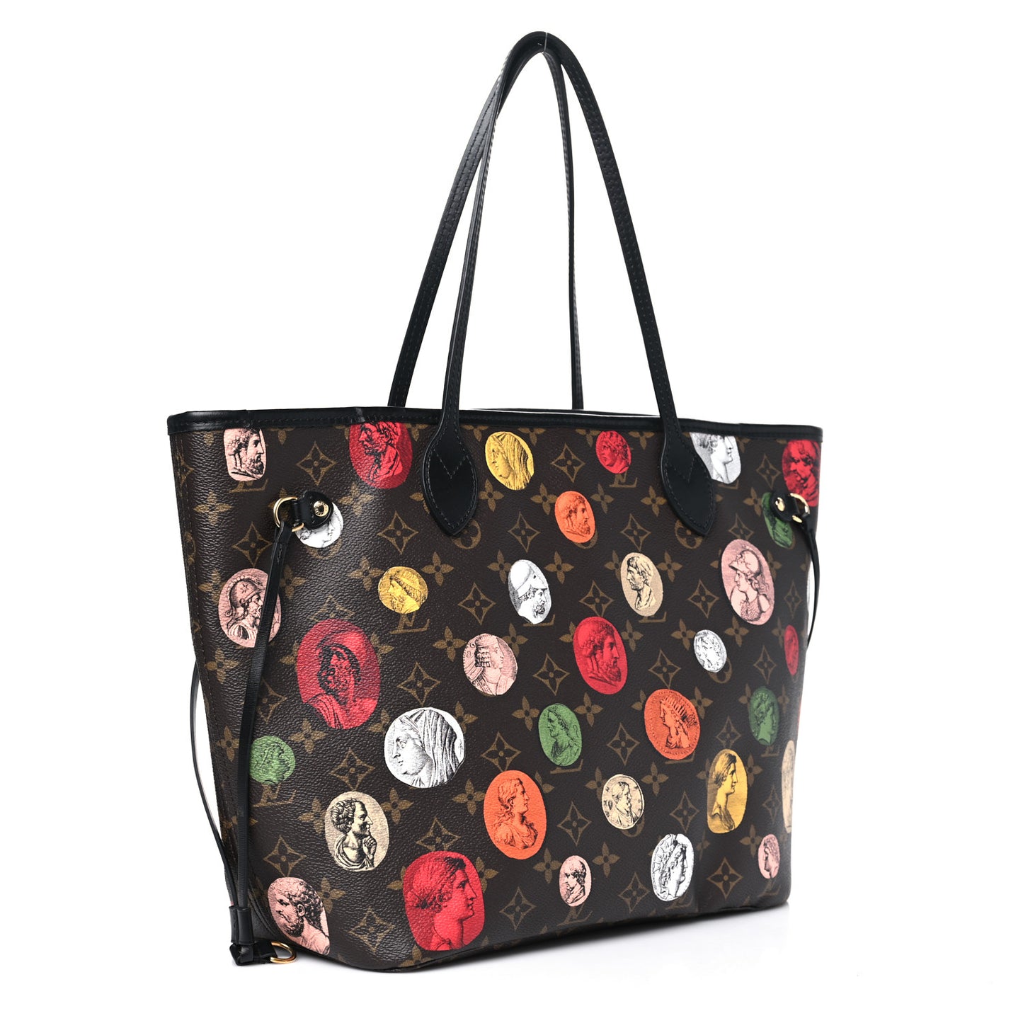 X Fornasetti Monogram Cameo Neverfull MM