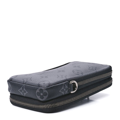 Louis Vuitton Monogram Eclipse Reverse Double Phone Pouch 10 of 13