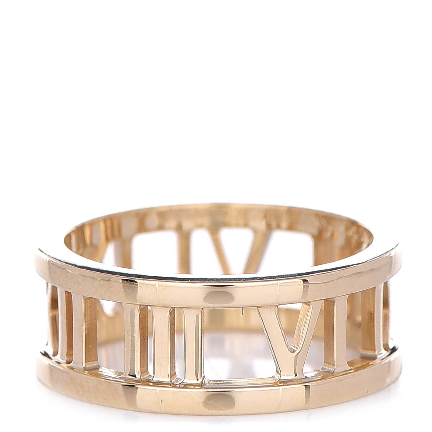 18K Yellow Gold Atlas Open Ring 4.5