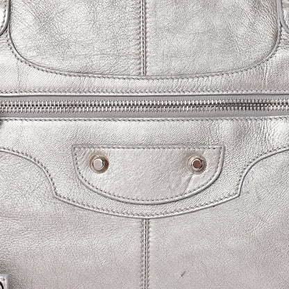 Balenciaga Metallic Agneau Classic Hardware Work Argent 11 of 11