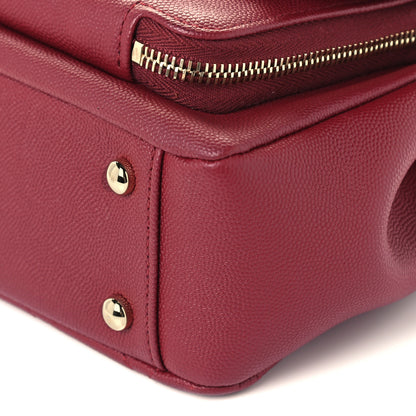 Chanel Caviar Quilted Small Business Affinity Flap Burgundy 11 of 11