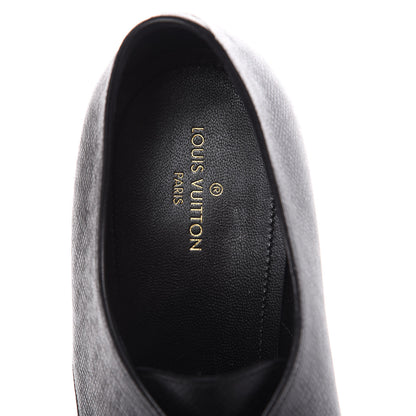 Louis Vuitton Taiga Mens City Derby 9.5 Black 6 of 7