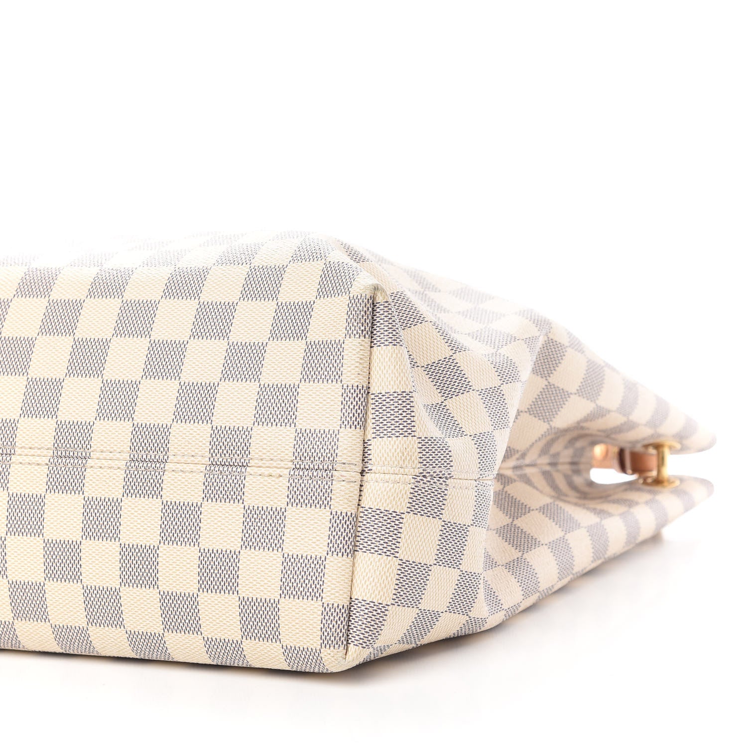 Louis Vuitton Damier Azur Graceful MM Rose Ballerine 6 of 15