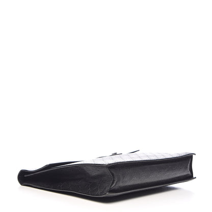 Gucci Guccissima Briefcase Black 4 of 21