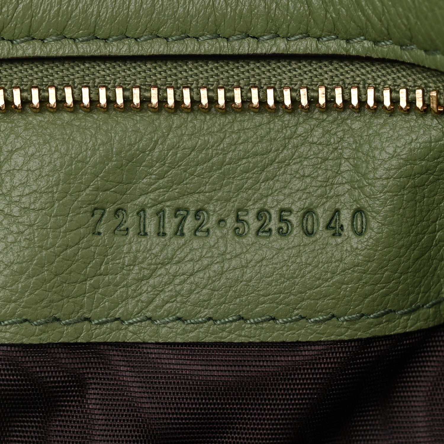 Gucci Roxy Calfskin Web Medium Blondie Top Handle Shoulder Flap Bag Salamander Green 8 of 12