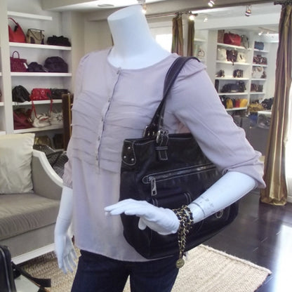 Marc Jacobs Leather Stella Tote Black 2 of 12