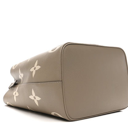 Louis Vuitton Empreinte Monogram Giant Neonoe MM Tourterelle Creme 9 of 11