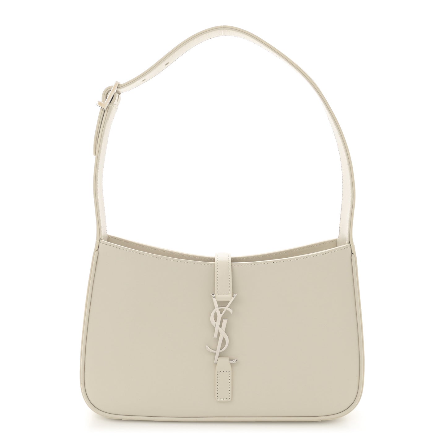 Smooth Calfskin Le 5 A 7 Hobo Blanc Vintage