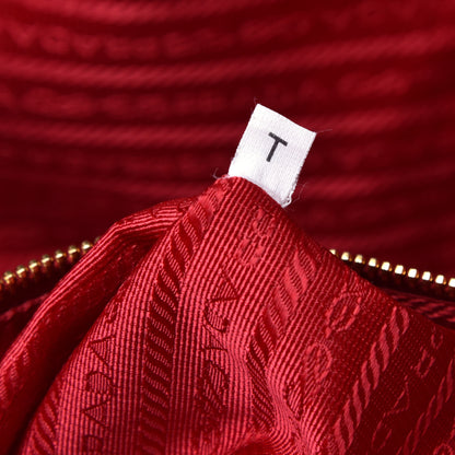 Prada Saffiano Medium Galleria Double Zip Tote Fuoco 7 of 9