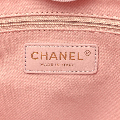 Chanel Lurex Boucle Small Deauville Tote Pink 6 of 10