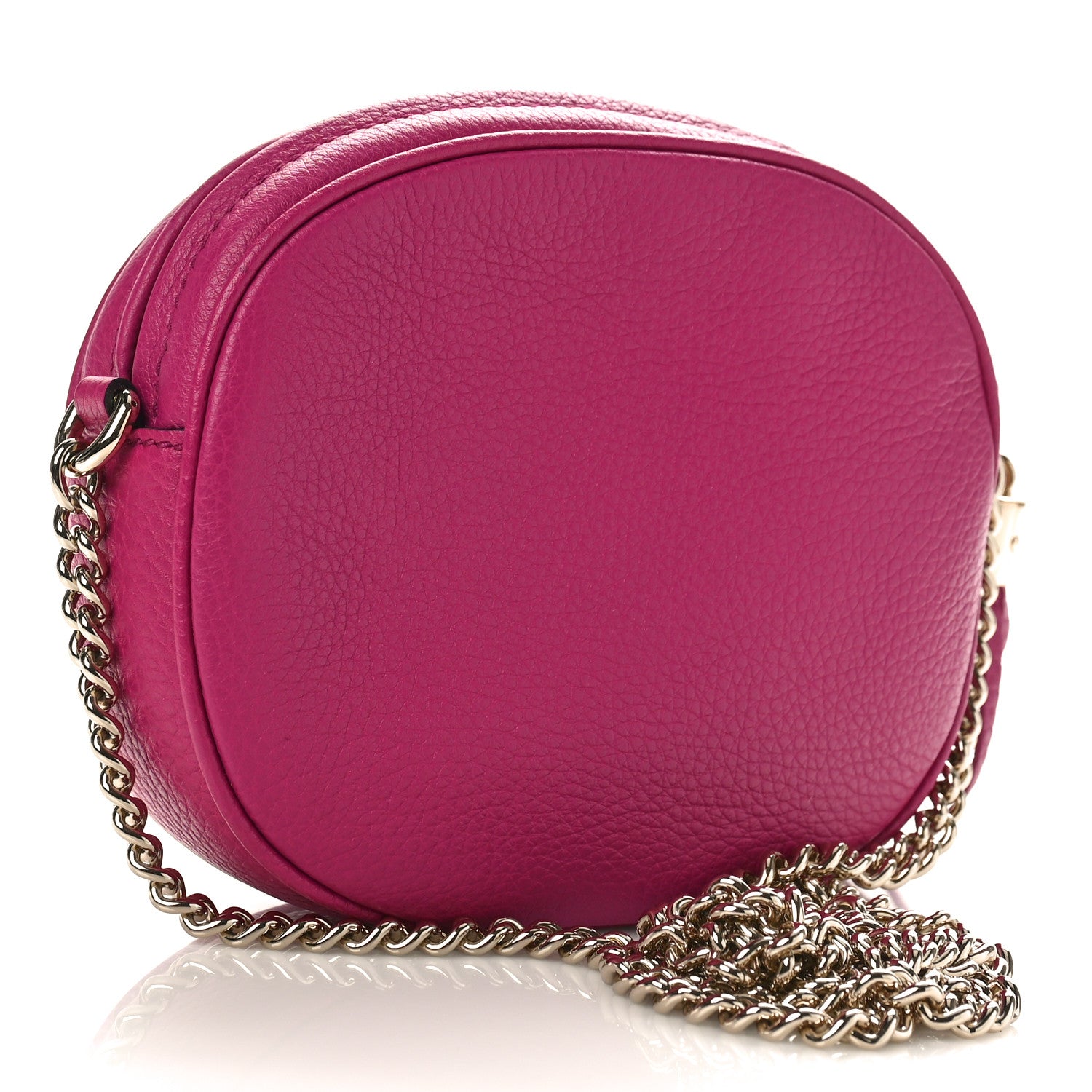 Gucci Cellarius Calfskin Mini Soho Chain Bag Bright Bouganville 3 of 9