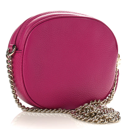 Gucci Cellarius Calfskin Mini Soho Chain Bag Bright Bouganville 3 of 9