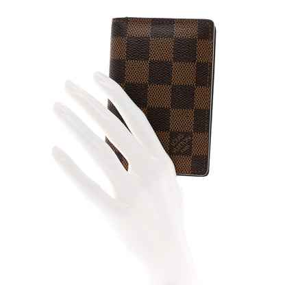 Louis Vuitton Damier Ebene Pocket Organizer NM 2 of 9