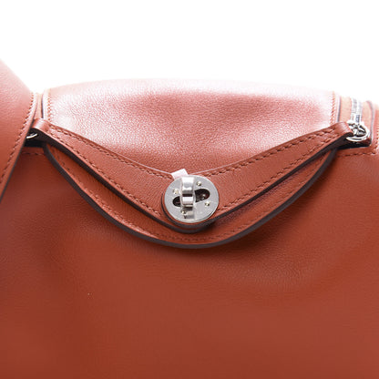 Hermes Swift Verso Mini Lindy 20 Terre Battue Sesame 10 of 11