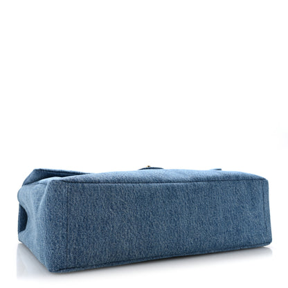 Chanel Denim Souplissimo Maxi Flap Blue 4 of 11