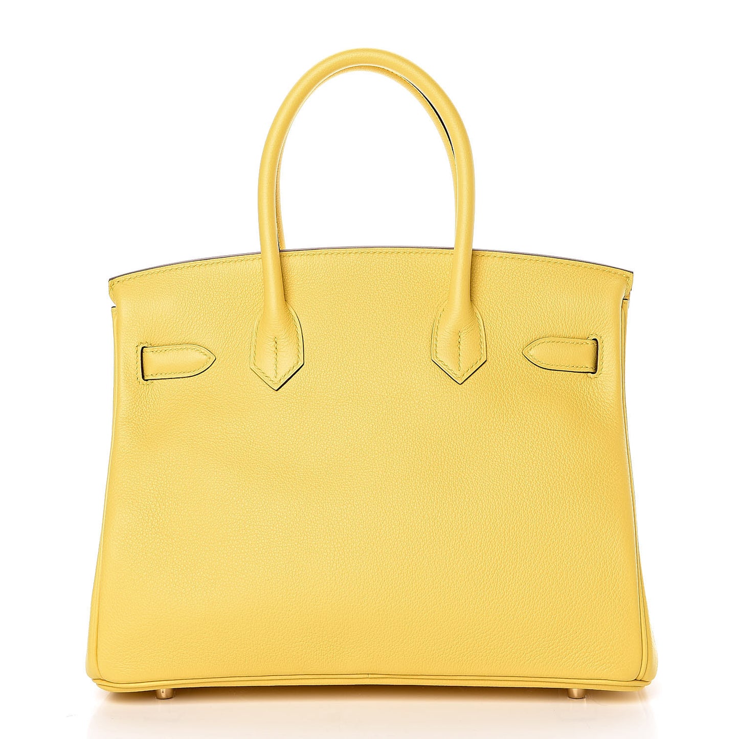 Taurillon Novillo Birkin 30 Jaune De Naples