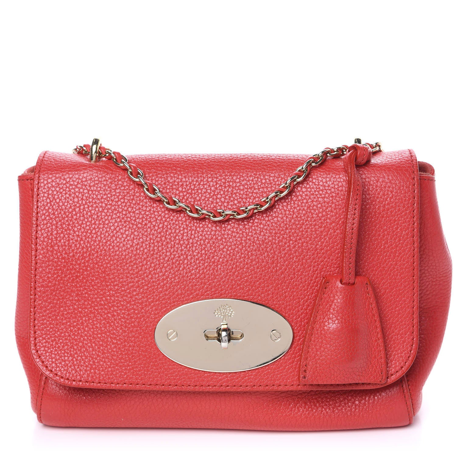 Mulberry Small Classic Grain Small Lily Flap Red 1 of 12