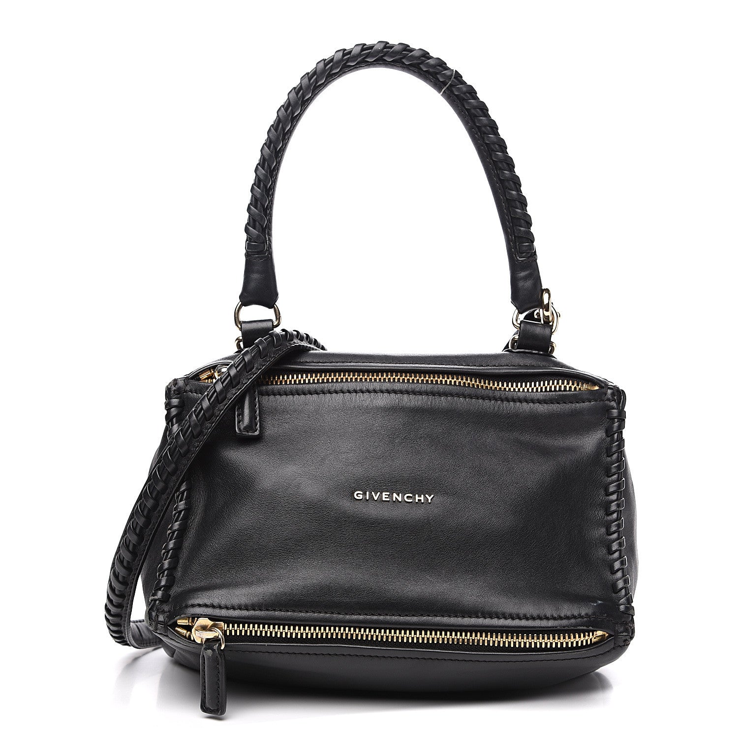 Givenchy Calfskin Whipstitch Small Pandora Black 1 of 17
