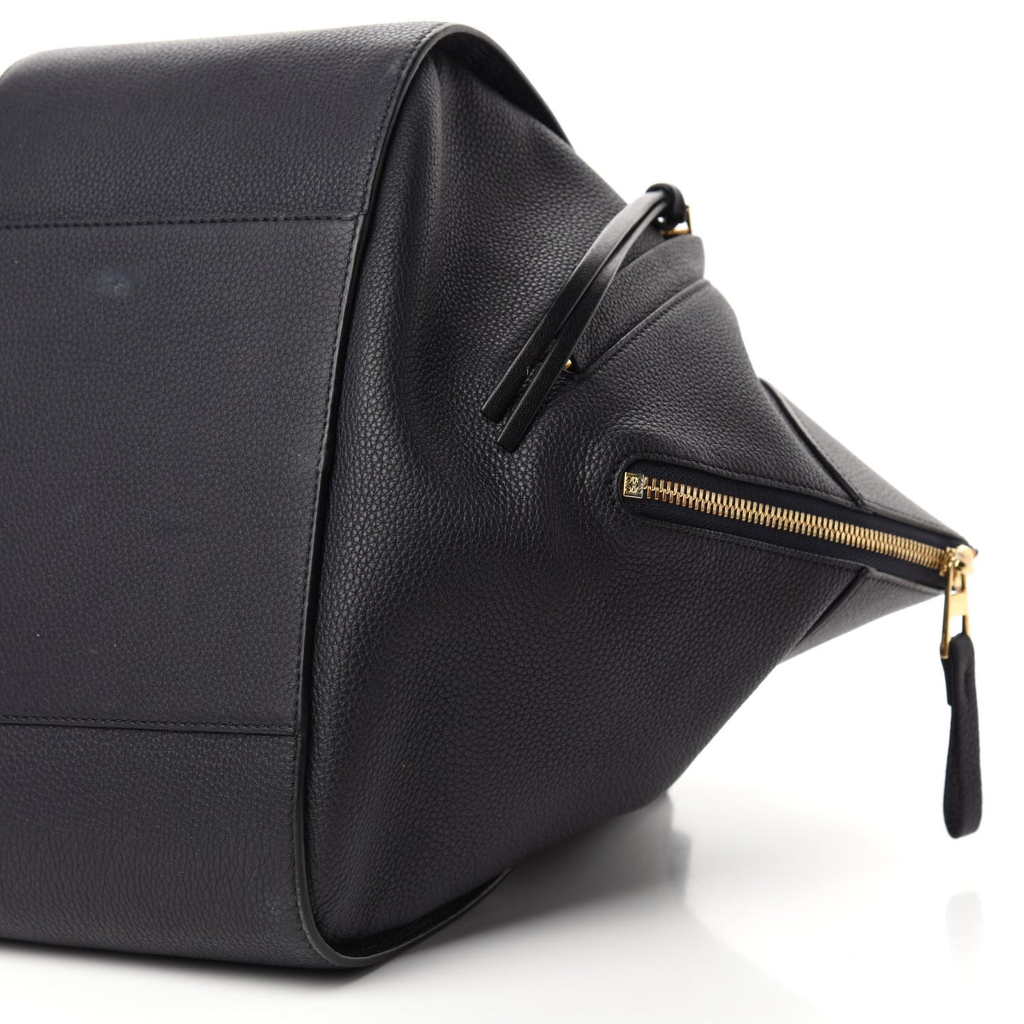 Calfskin Small Hammock Shoulder Bag Black