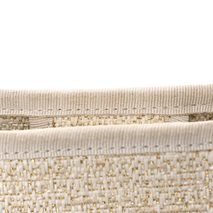 Chanel Lurex Boucle Small Deauville Tote Ivory 14 of 15