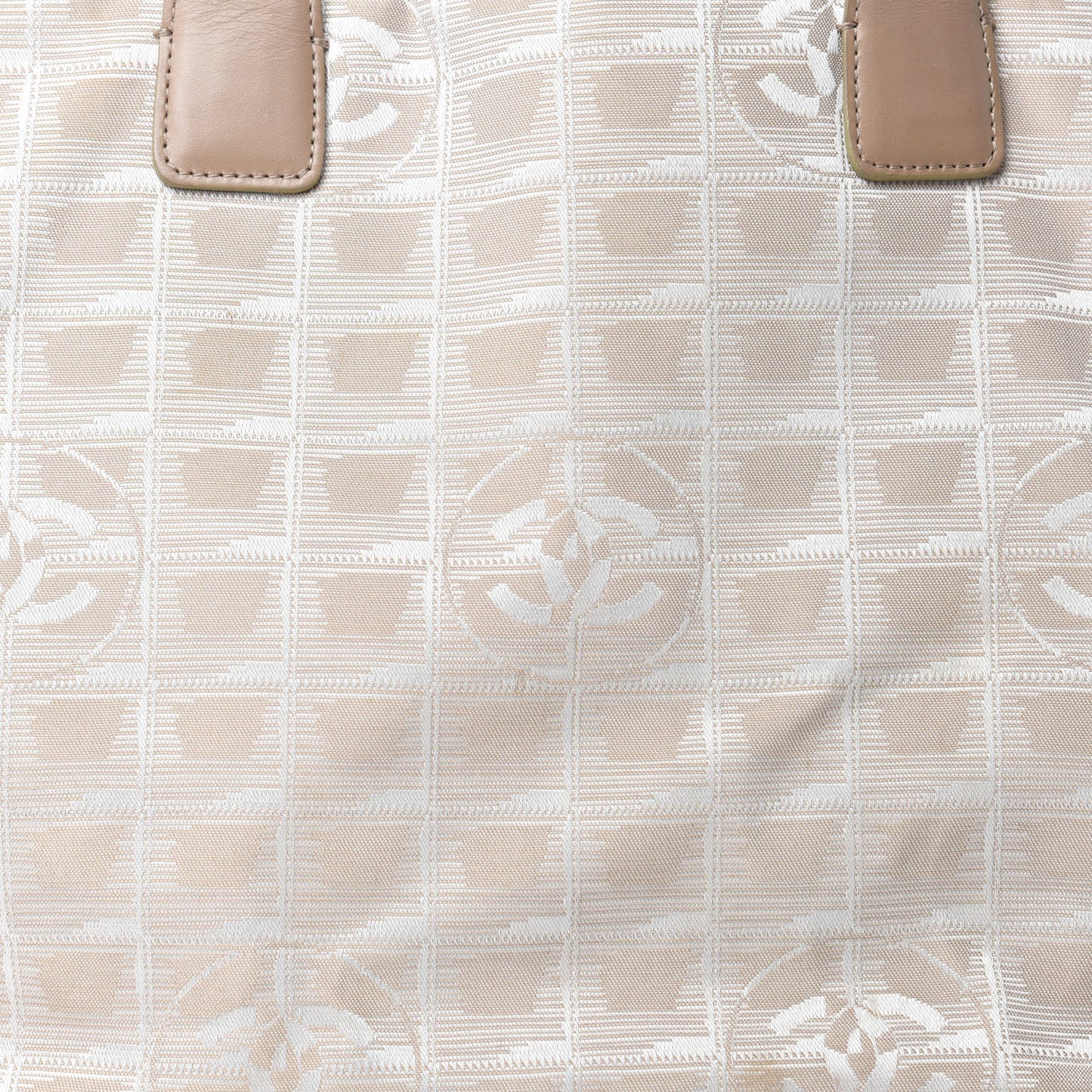 Nylon Medium Travel Tote Beige