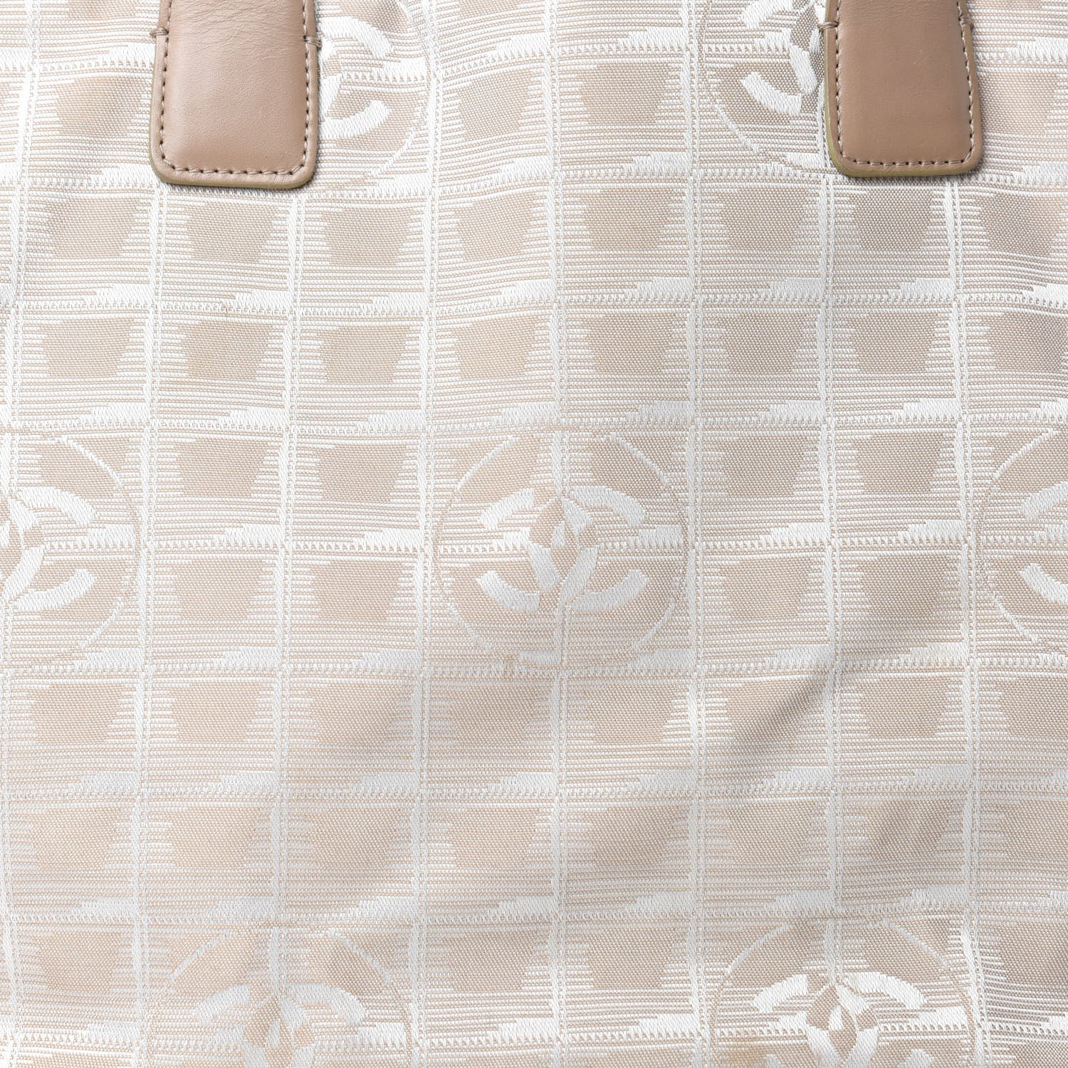 Chanel Nylon Medium Travel Tote Beige 19 of 19