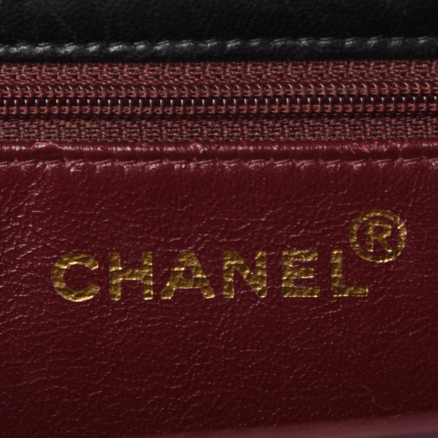 Lambskin Quilted Medium Single Flap Black