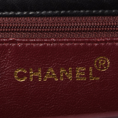 Chanel Lambskin Quilted Medium Single Flap Black 6 of 14