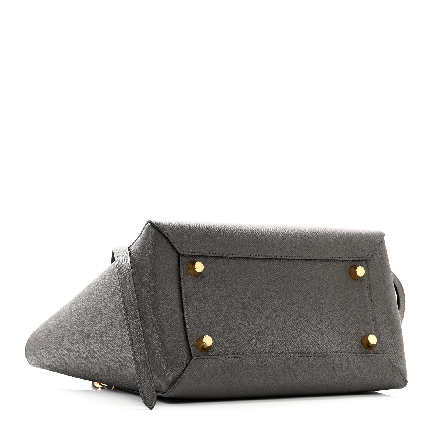 Celine Grained Calfskin Mini Belt Bag Grey 4 of 10