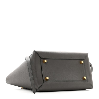 Celine Grained Calfskin Mini Belt Bag Grey 4 of 10