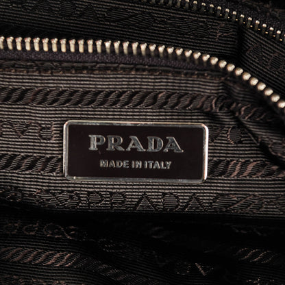 Prada Scamosciato Suede Shoulder Bag Caramel 6 of 8