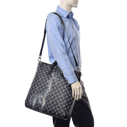 Louis Vuitton Savane Monogram Chapman Atlas Tote Ink 2 of 11