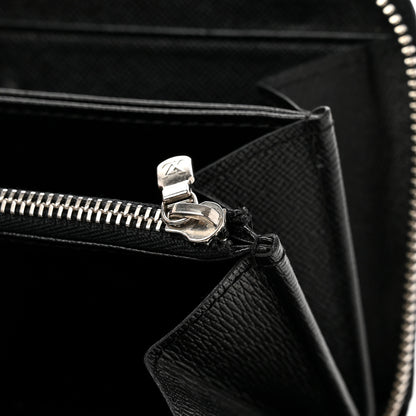 Louis Vuitton Epi Zippy Wallet Black 7 of 8