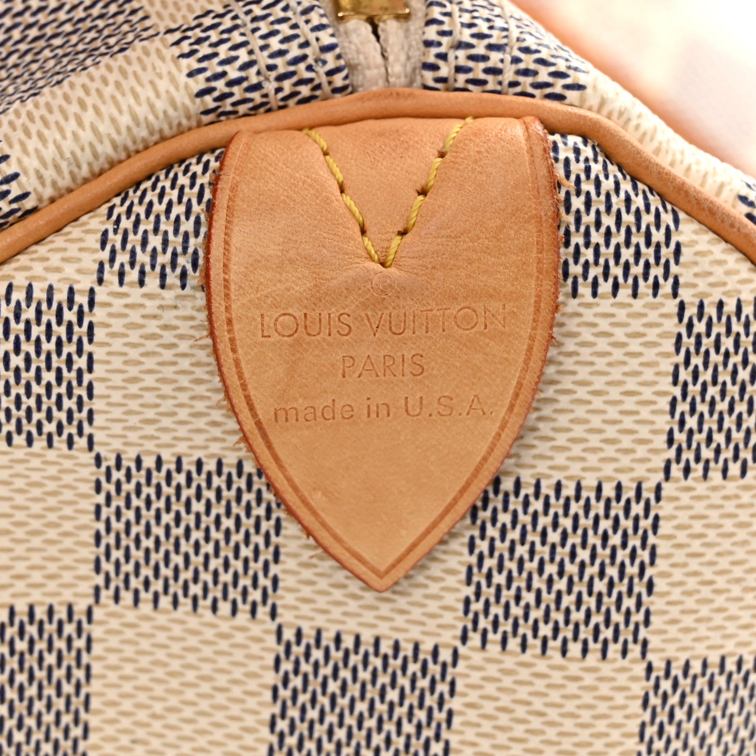 Louis Vuitton Damier Azur Speedy 30 6 of 10