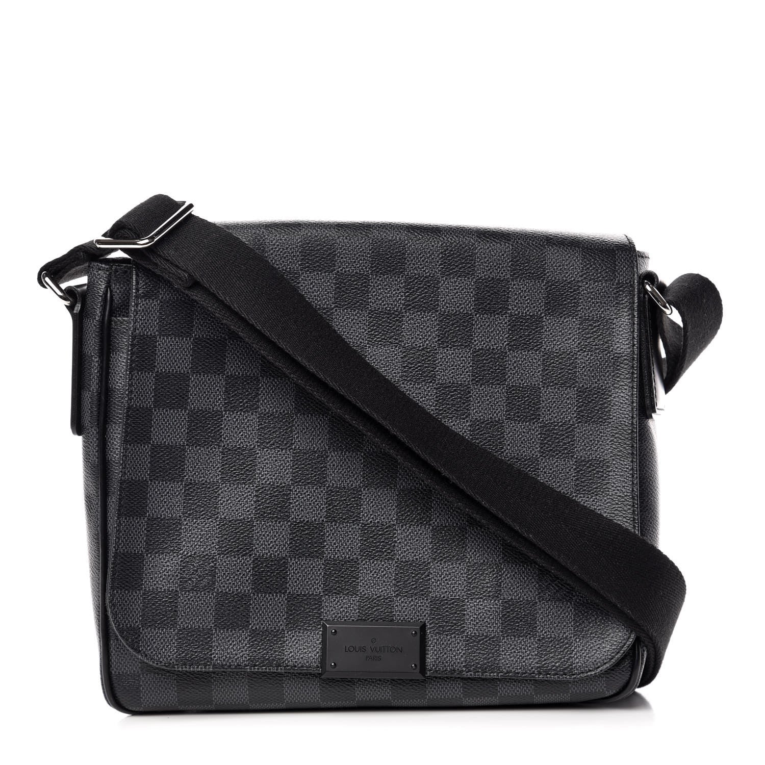 Louis Vuitton Damier Graphite District PM 1 of 9