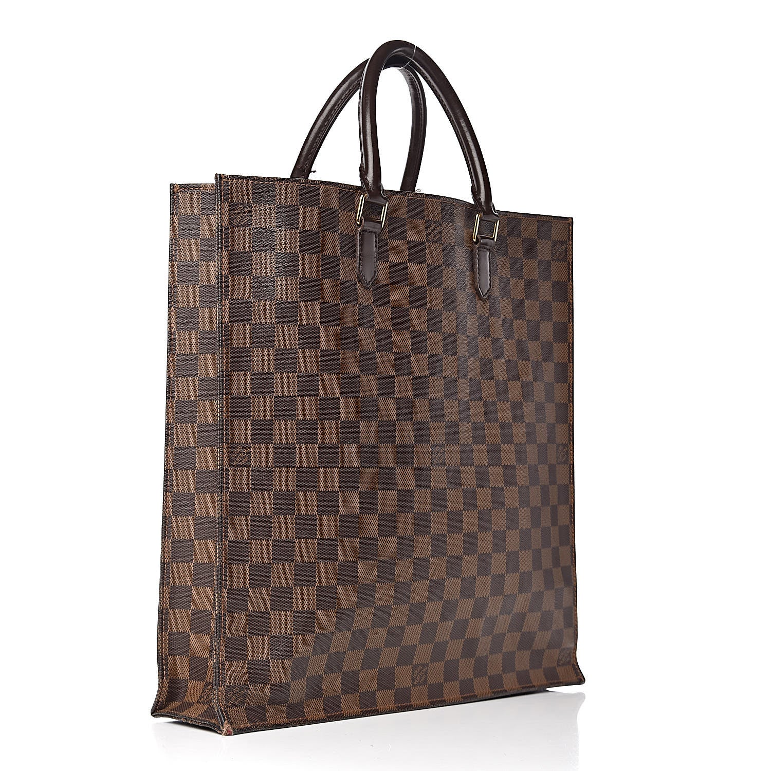 Louis Vuitton Damier Ebene Sac Plat 3 of 14