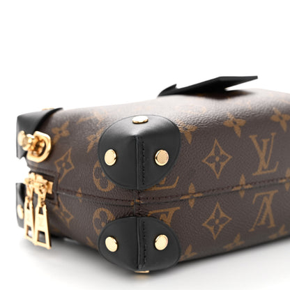 Louis Vuitton Monogram Petite Malle Souple Black 9 of 10