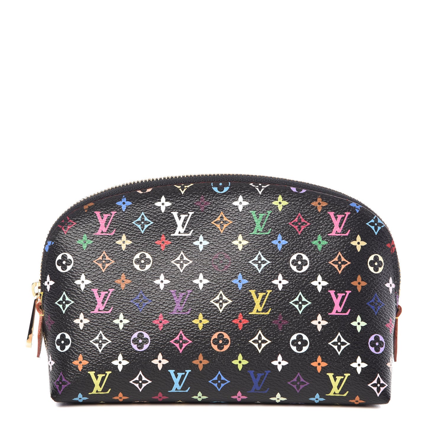 Monogram Multicolor Cosmetic Pouch Black Grenade