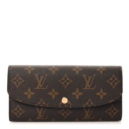 Louis Vuitton Monogram Emilie Wallet Fuchsia 1 of 7