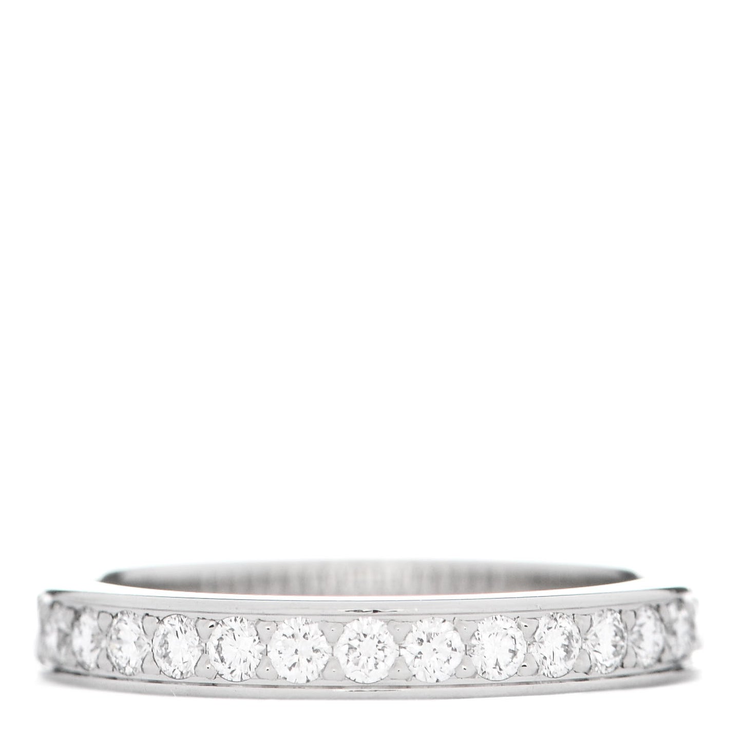 Platinum Diamond 1895 Wedding Band Ring 45 3.25