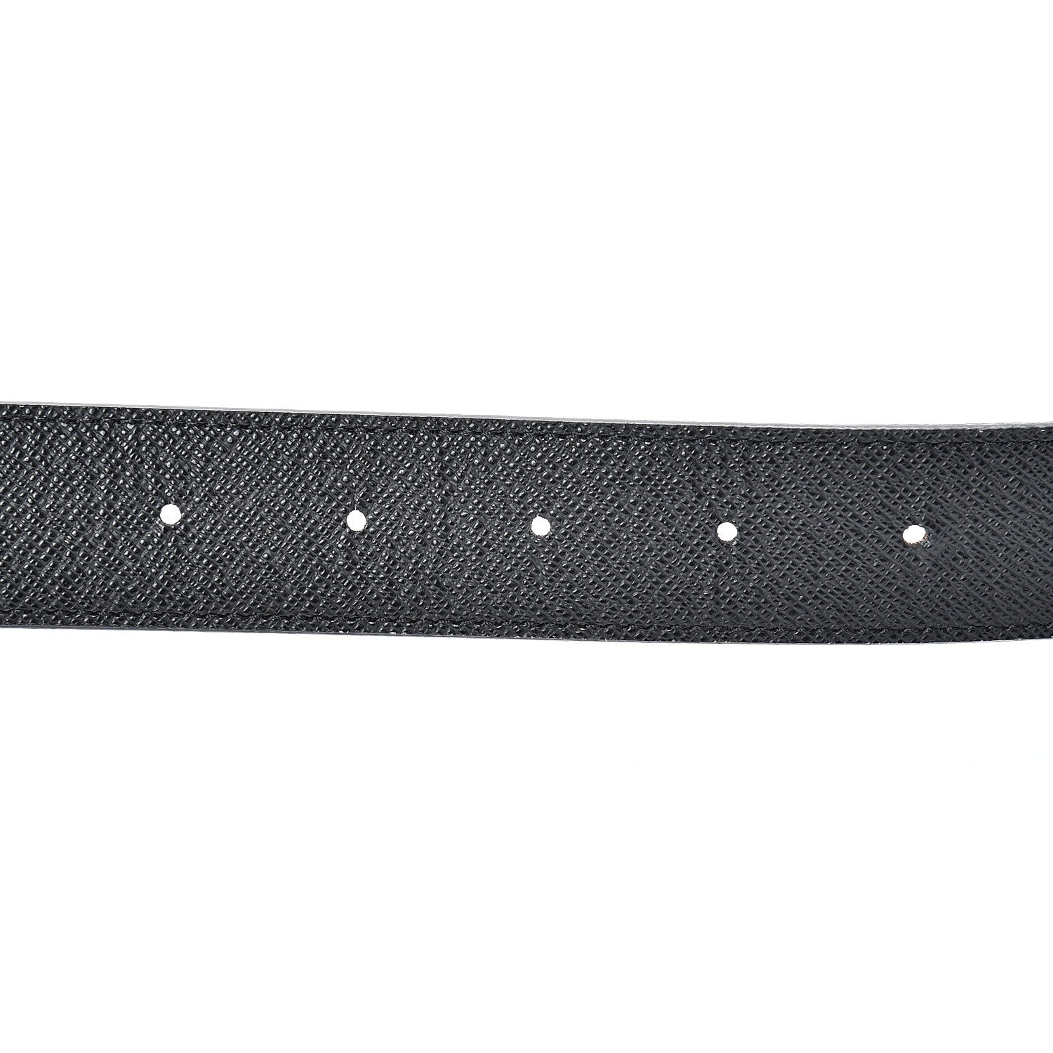 Louis Vuitton Calfskin Monogram 30mm LV Initiales Reversible Belt 90 36 Black 3 of 7