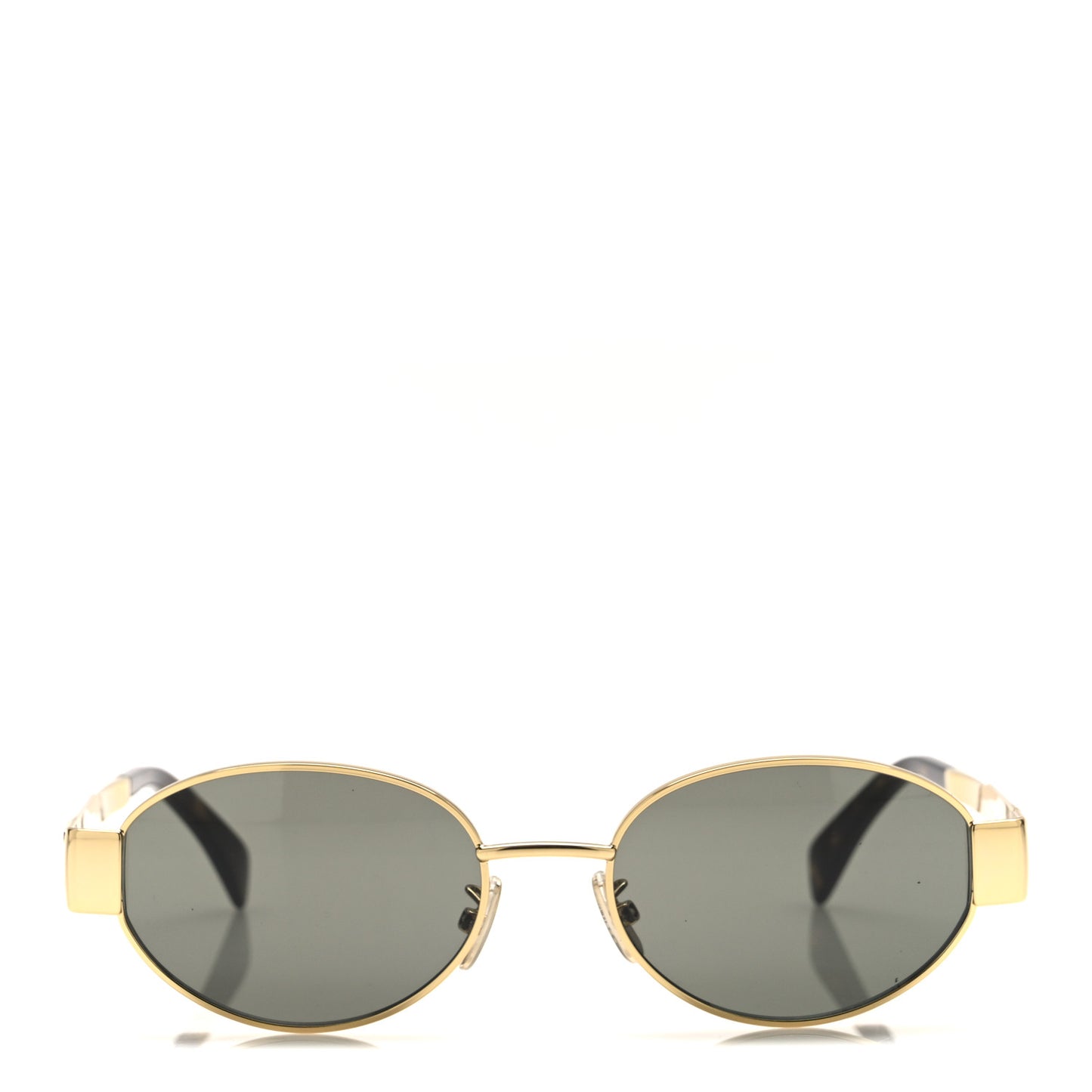 Metal Triomphe 01 Sunglasses CL40235U Gold Green