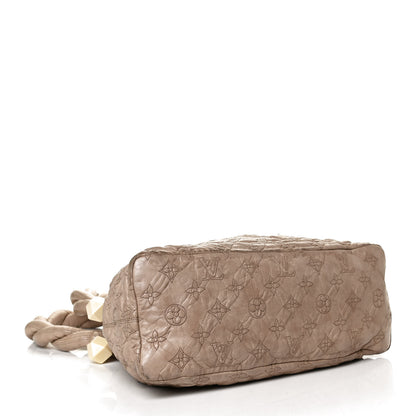 Louis Vuitton Lambskin Olympe Stratus PM Ecru 3 of 25